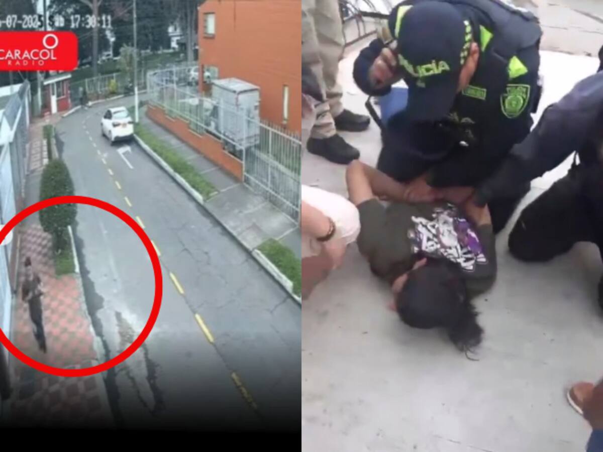 Video: este fue el momento en el que el presunto atacante de Miguel Uribe intentó escapar