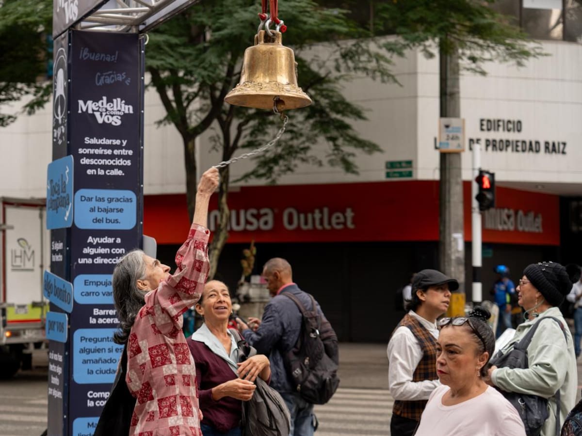 Medellín convoca a la ciudadanía a hacer sonar la campana de la buena convivencia
