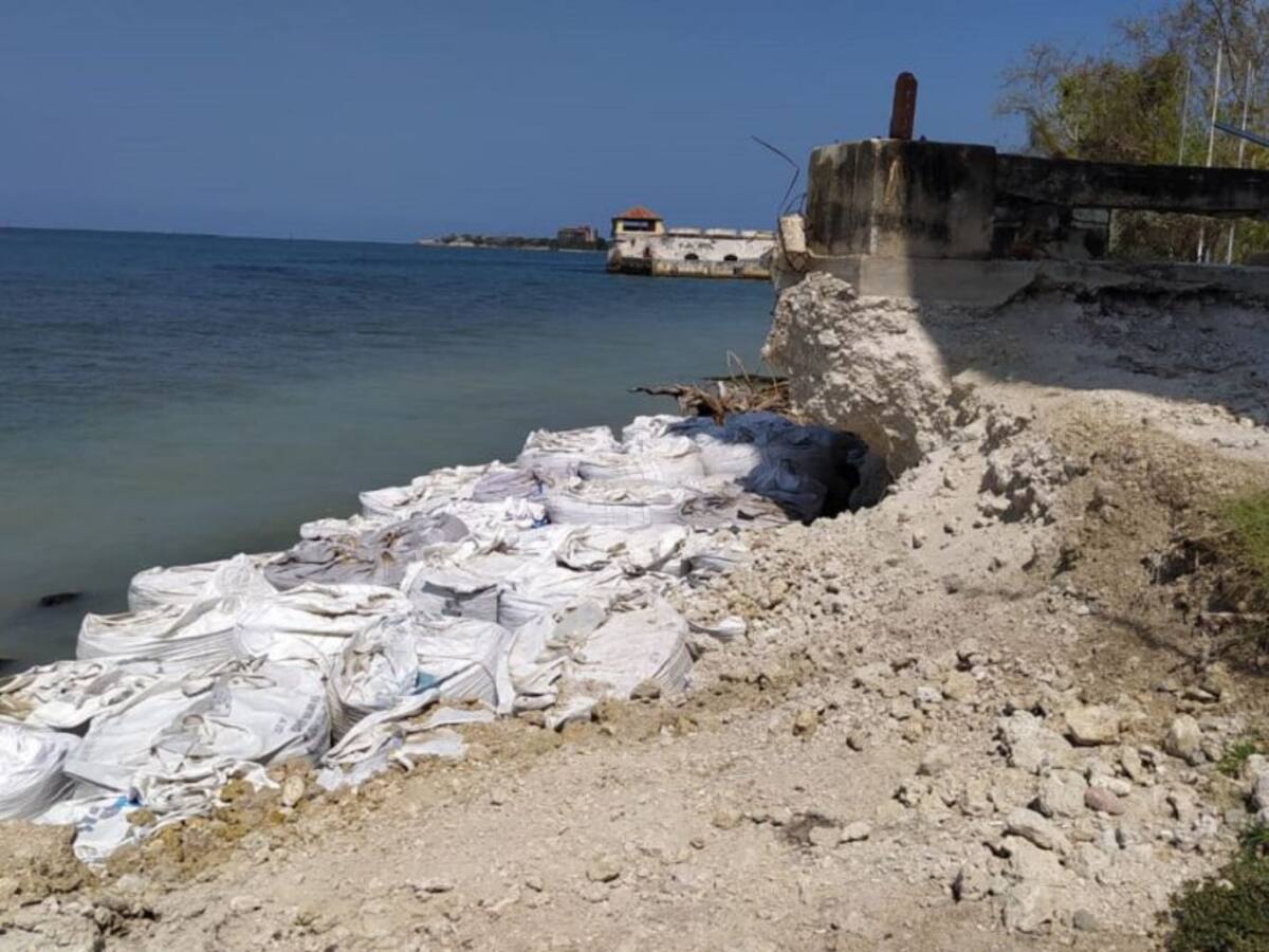 Alcaldía prorrogó calamidad pública por erosión costera en Isla Draga