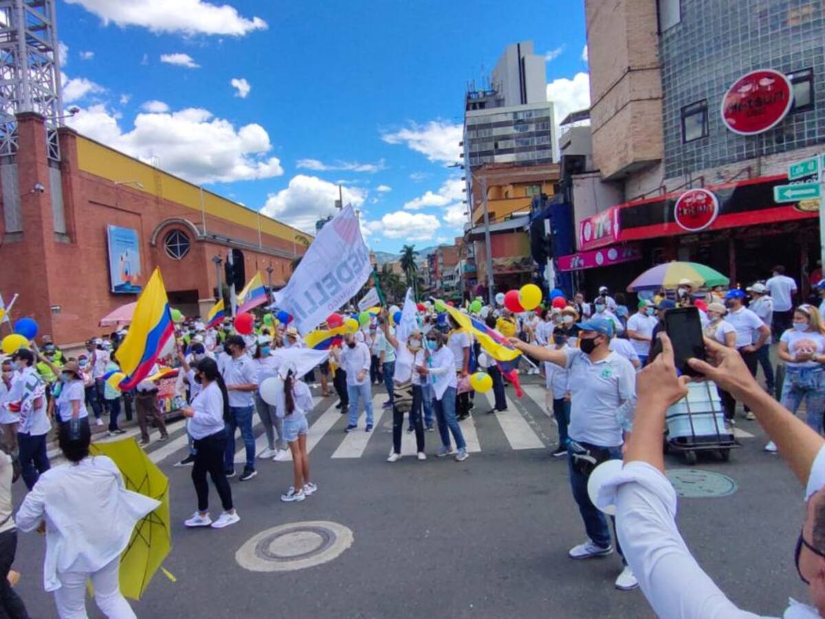 En calma transcurrió el Desfile Pacífico en rechazo a la violencia