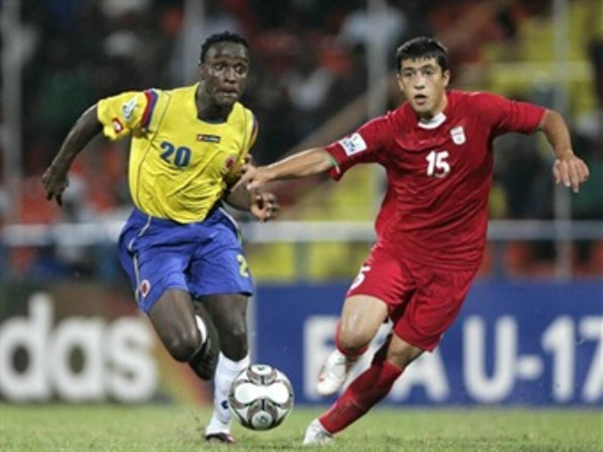 Colombia e Irán empataron sin goles en juego del Mundial Sub-17