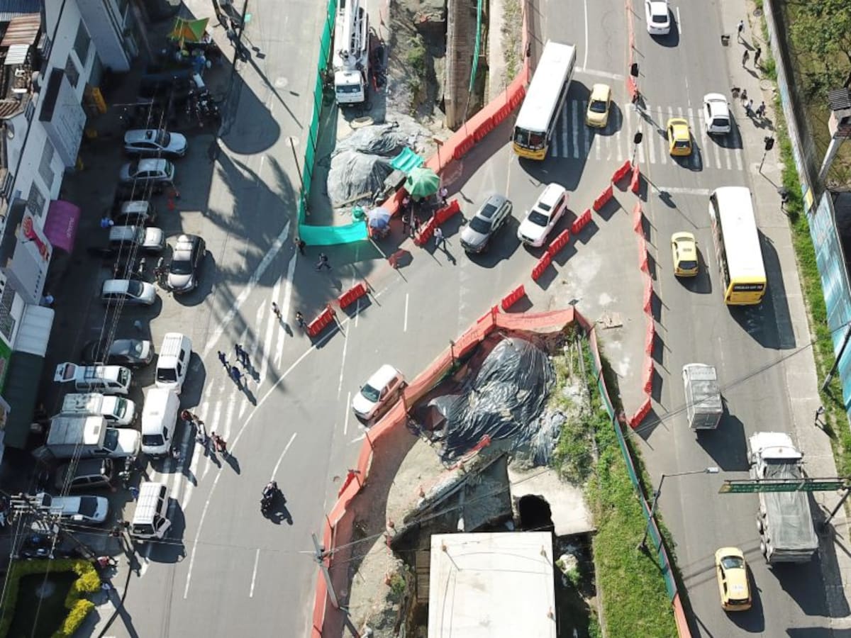 Metroplús reactiva obras en la calle 12 sur