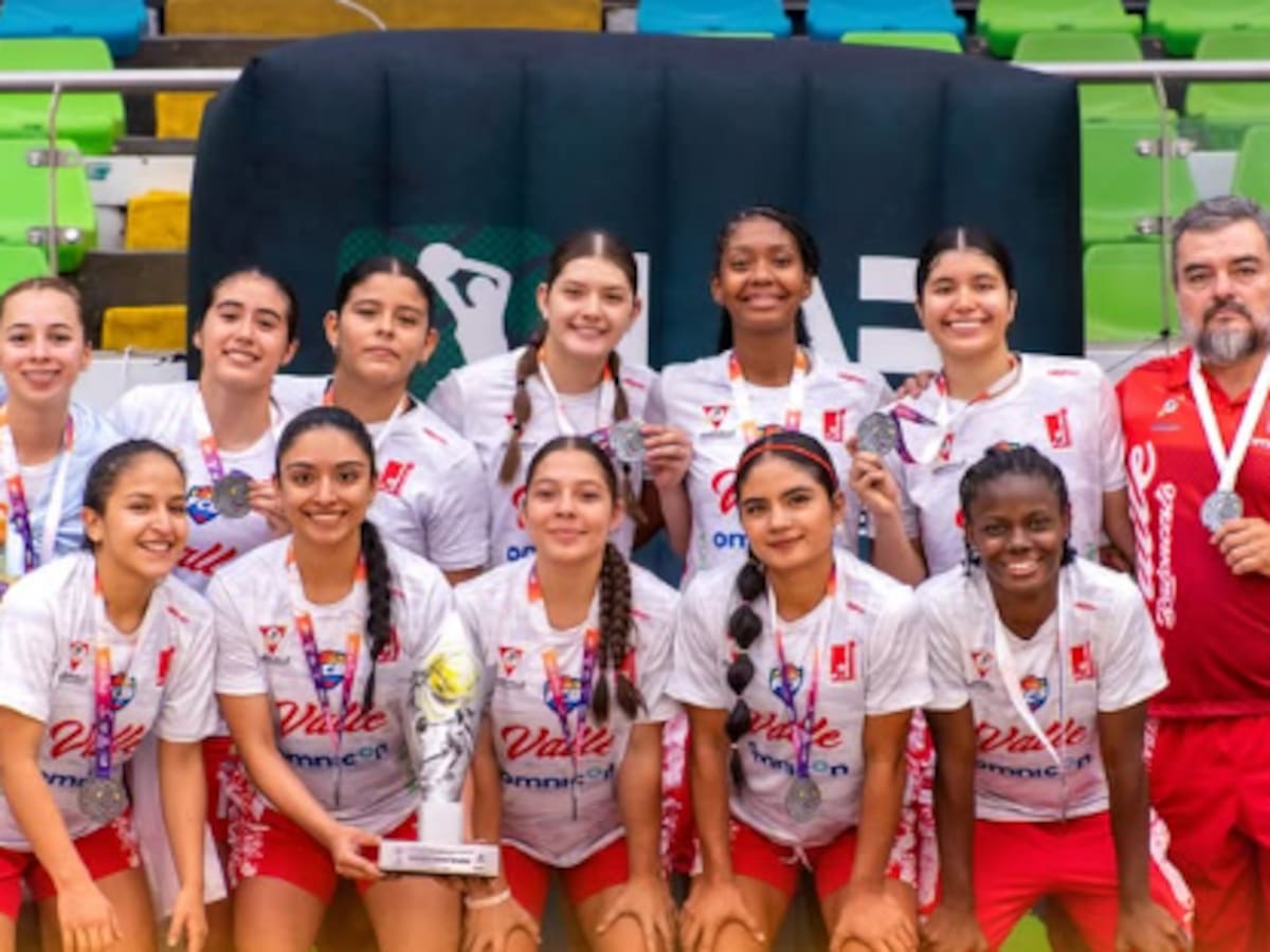 Baloncesto femenino del Valle ganó la plata y clasificó a los Juegos Nacionales 2027