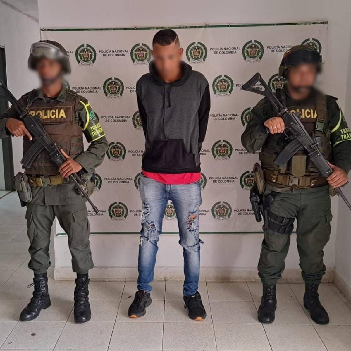Capturado alias ‘El flaco’ en puesto de control de la Policía En Urabá