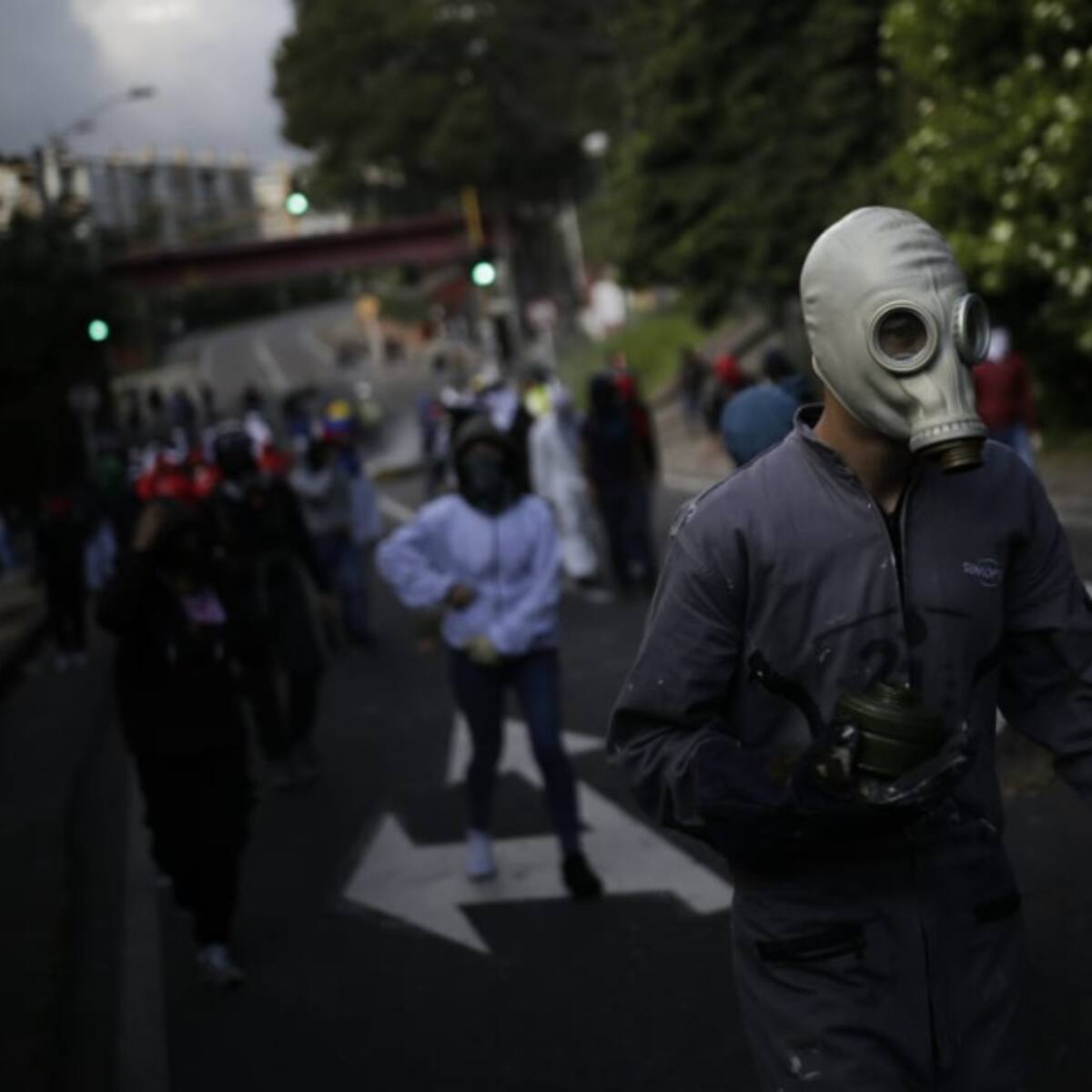 Estudiantes de U. Distrital realizan bloqueos en Av. circunvalar
