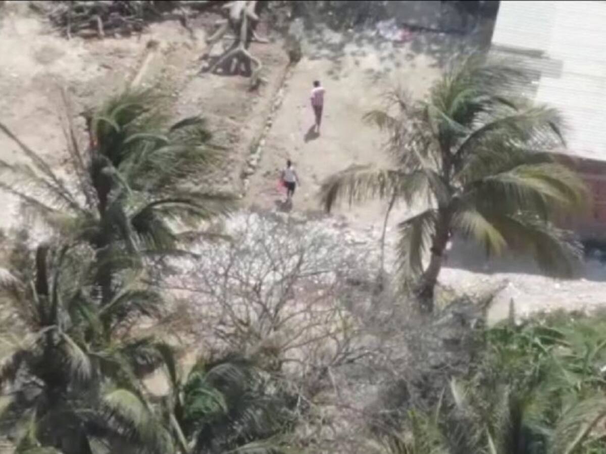 Con ayuda de drones la Policía captura a cuatro personas en Barranquilla