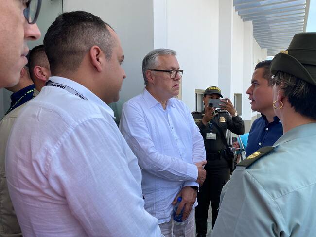 Néstor Osuna, ministro de Justicia en Cúcuta.