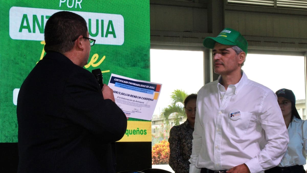 Julián Rendón recibió aval del CD para ser candidato a la gobernación de Antioquia