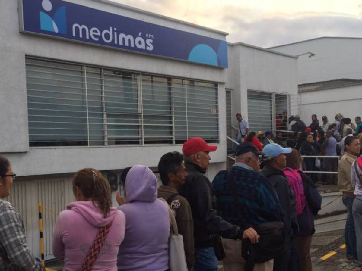 Se reanuda atención a pacientes de la EPS Medimás