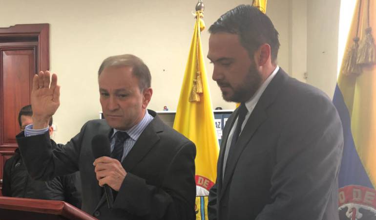 Islen Pineda Zuluaga, alcalde (e) de Aguadas