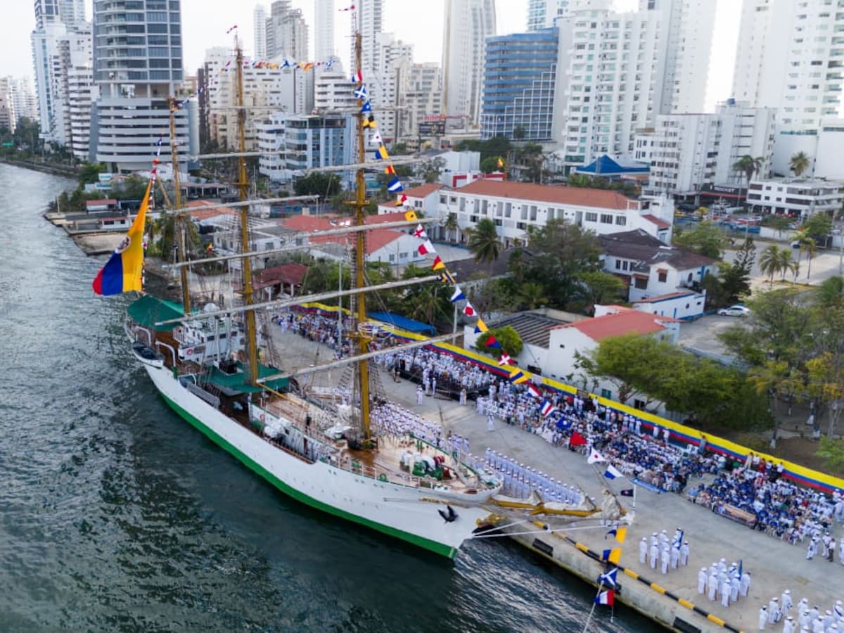 Buque Escuela ARC ‘Gloria’ inicia su travesía internacional visitando Norteamérica y Europa