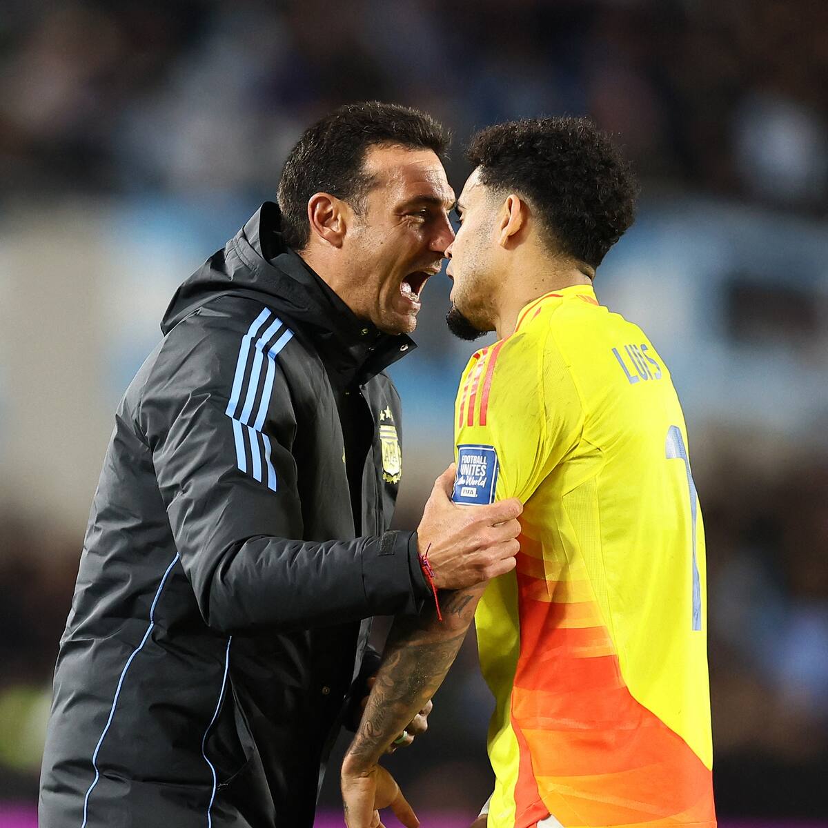 Lionel Scaloni se rinde ante Luis Díaz: “Lo admiro como jugador. Lo felicito, porque es un crack”
