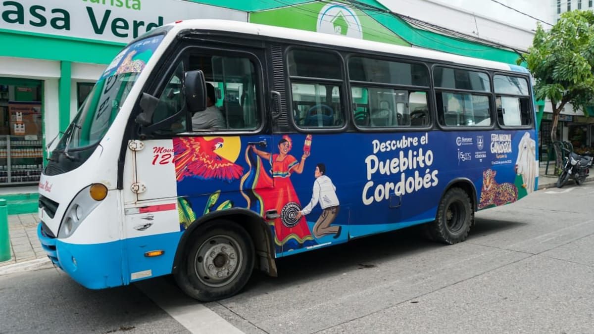 Gobernación de Córdoba implementa transporte gratuito para la Feria Nacional Ganadera en Montería