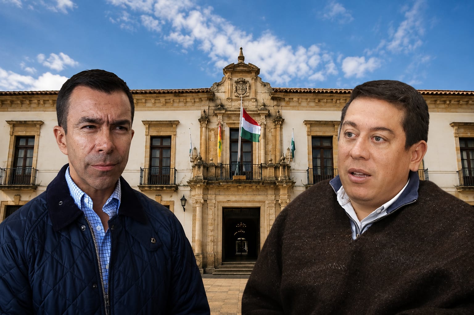 Los gobernadores de Cundinamarca, Jorge Emilio Rey, y de Boyacá, Carlos Amaya, trabajan en proyectos conjuntos para el desarrollo de los departamentos.
