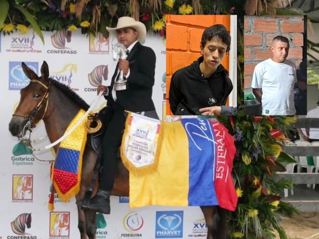 Hildebrando Molina Cortés, alias “Hilder” y Michael Andrés Giraldo Foronda, alias “Pinocho”- fotos cortesía