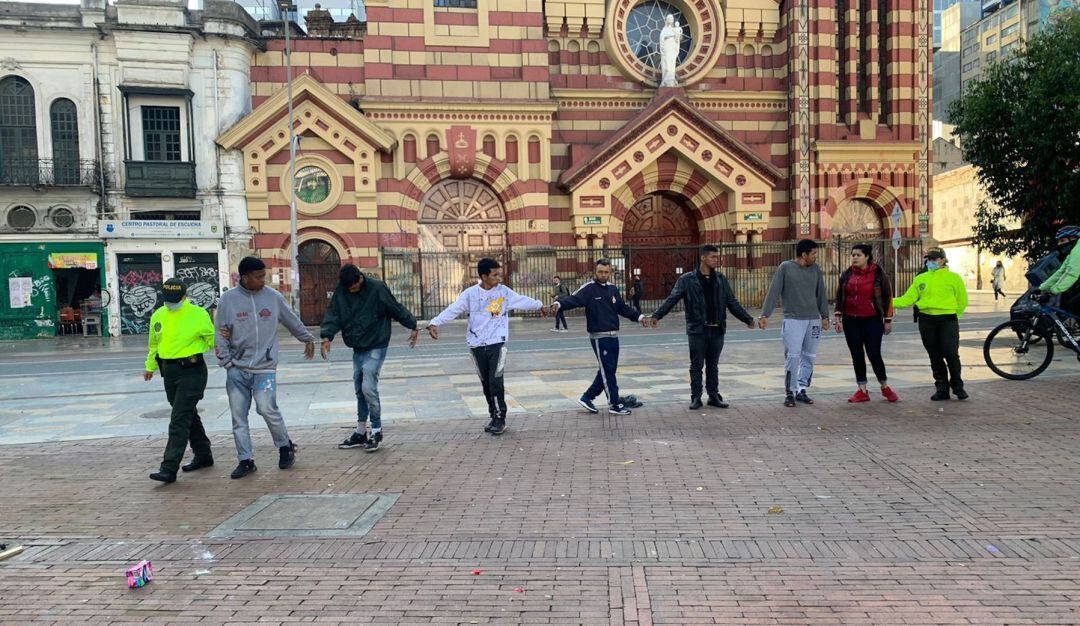 Capturan banda involucrada en 6 homicidios en el centro de Bogotá