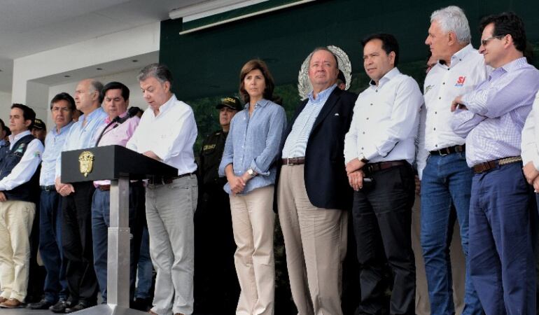 Anterior visita presidente Santos a Cúcuta