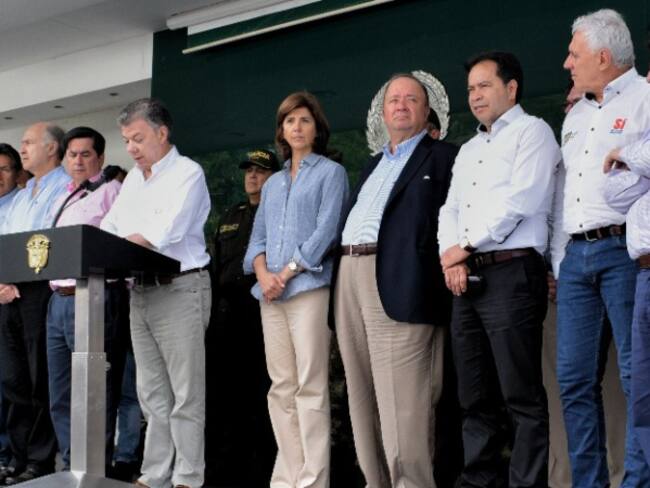 Anterior visita presidente Santos a Cúcuta