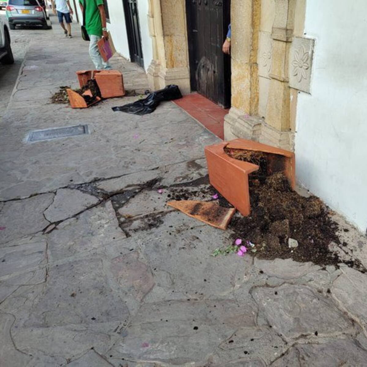 Vandalizaron la alcaldía de Girón