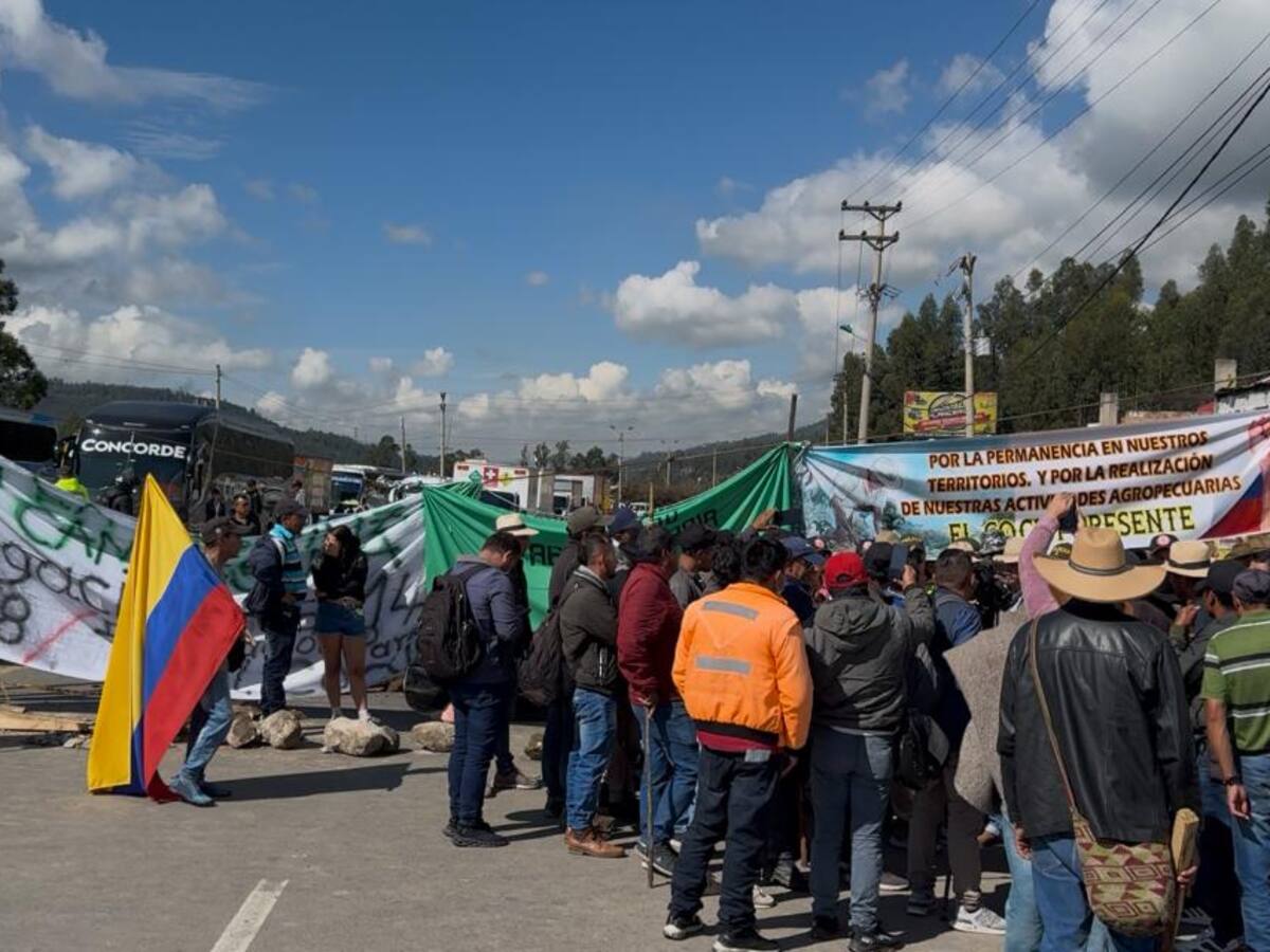 Paro en Boyacá, con protesta indefinida por delimitación de páramos