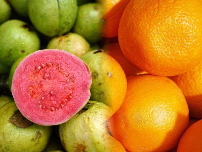 La fruta que tiene cinco veces más vitamina C que la naranja: es muy común en Colombia. Imágenes tomadas de Canva