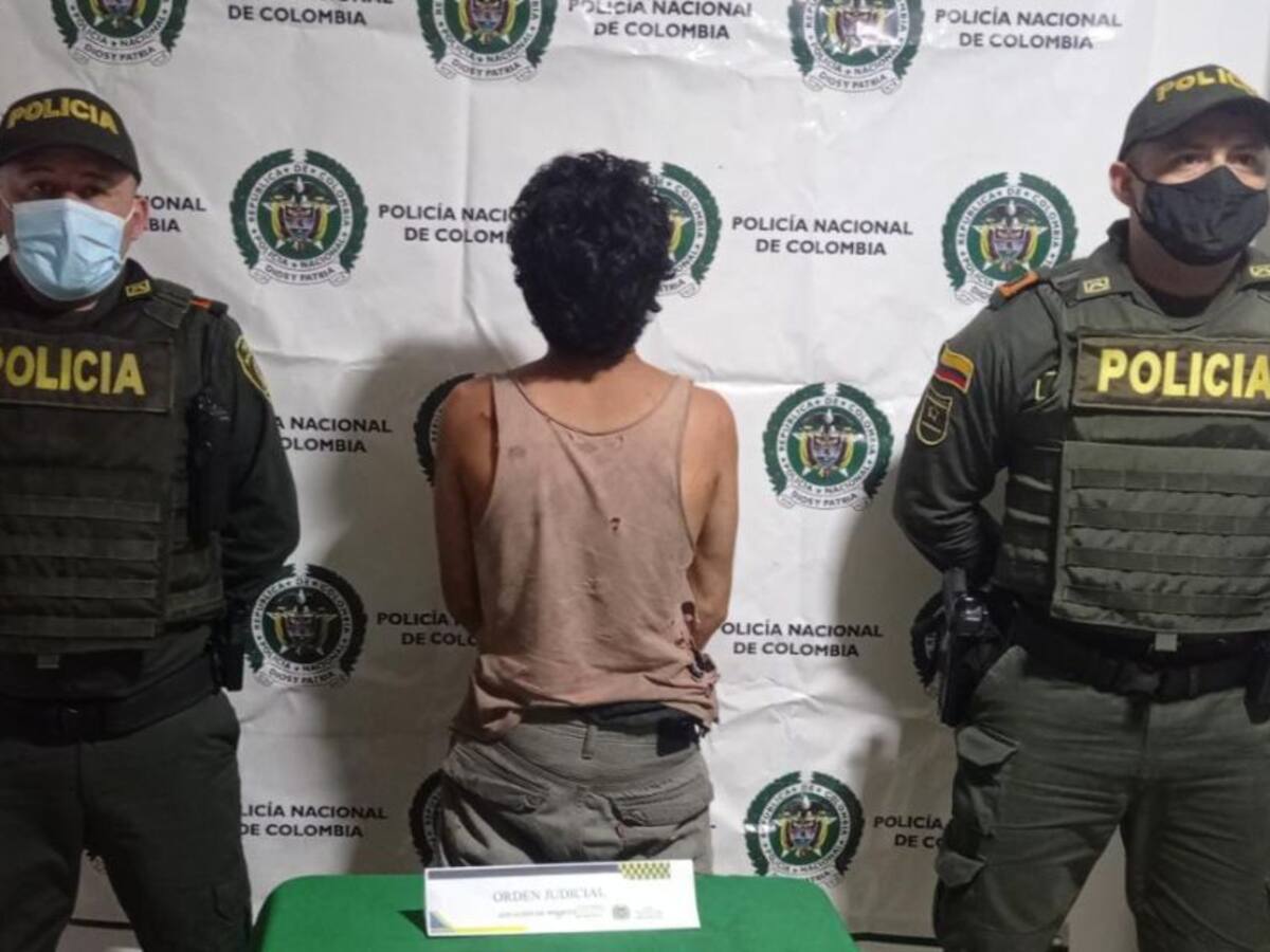 En Caldas capturaron y enviaron a la cárcel al posible asesino de su padre
