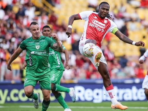 La Equidad Vs. Independiente Santa Fe / COLPRENSA