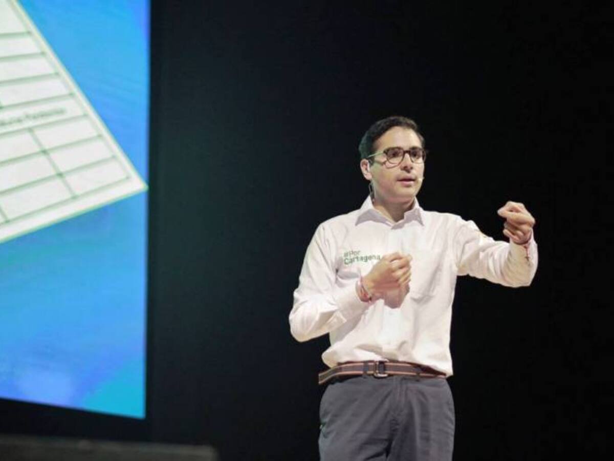 “Cartagena, No Te Rindas, a soñar siempre, rendirse jamás”. Alcalde Sergio Londoño