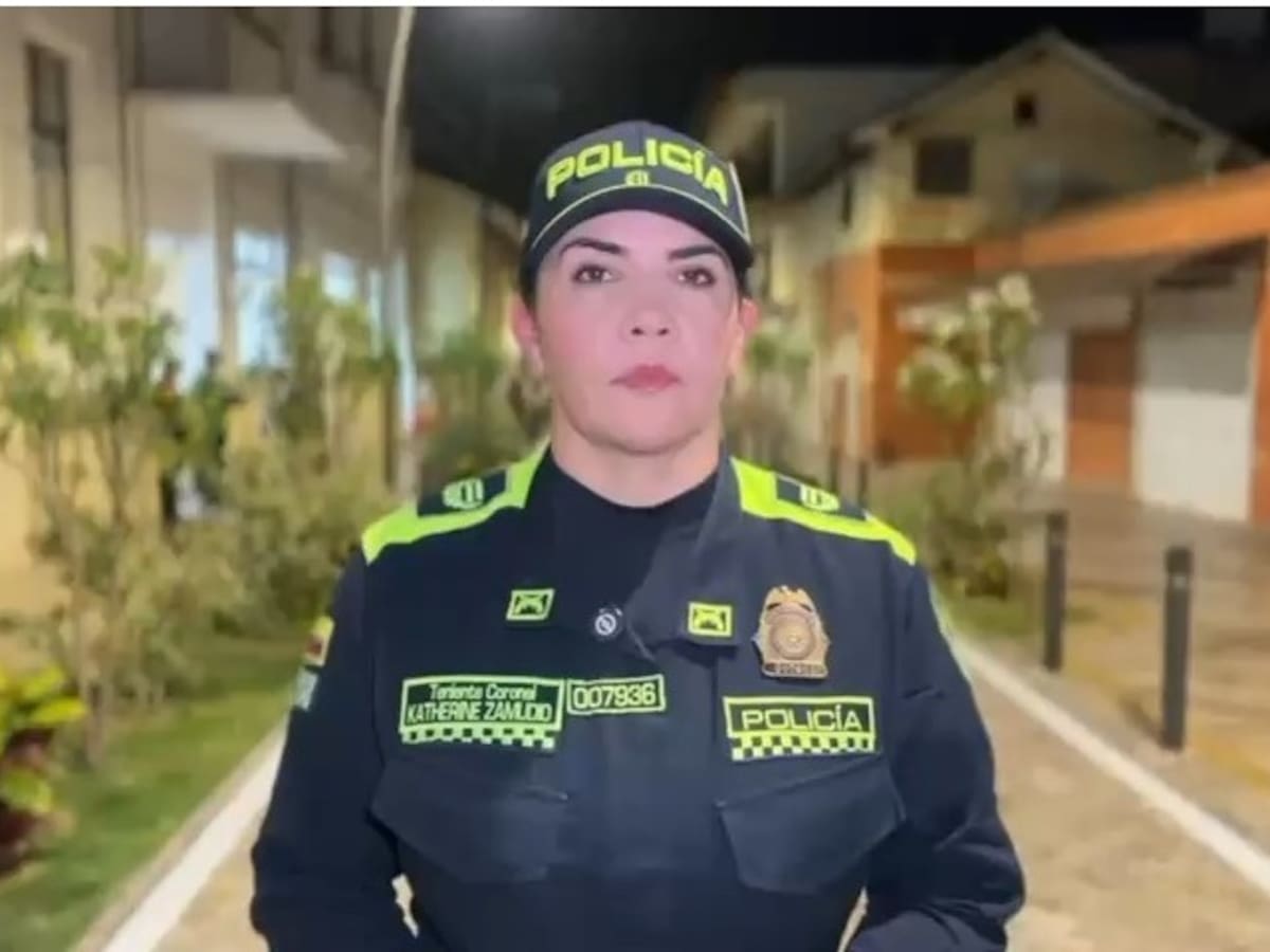 Por primera vez, una mujer es la comandante operativa de la Policía Metropolitana de Bucaramanga