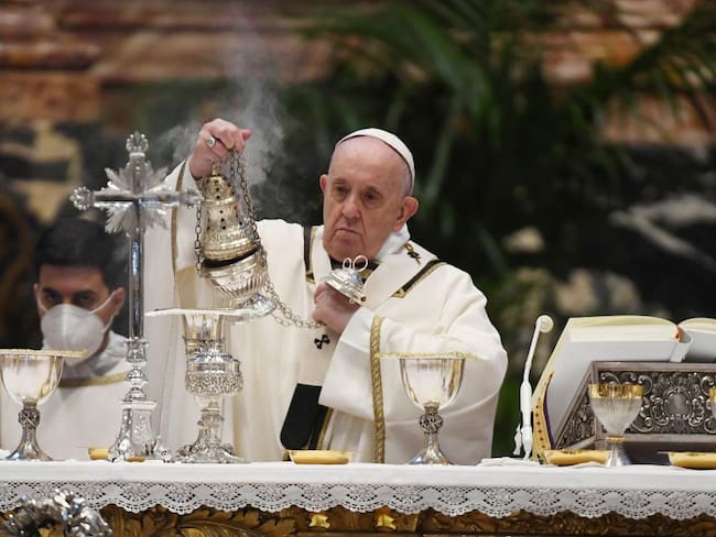 El papa Francisco en el comienzo de la Semana Santa 