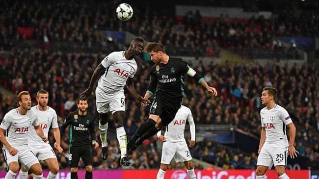 Con Davinson Sánchez conectado, Tottenham derrota al Real Madrid. Foto: Getty Images