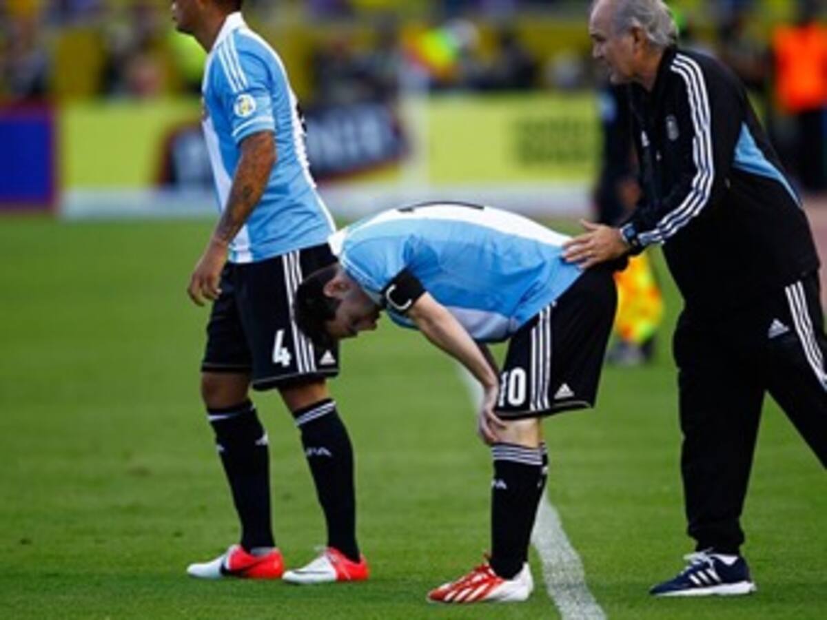 "Con Messi hablo poco": Alejandro Sabella