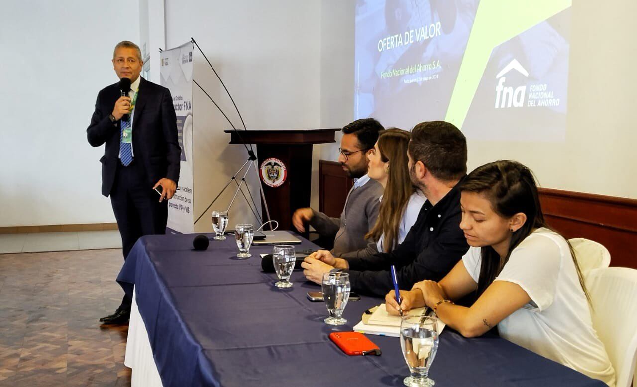 Encuentro autoridades de Nariño con el FNA . Foto: Gobernación de Nariño