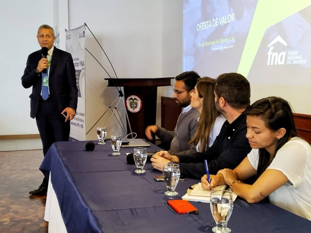 Proyectos para incentivar la construcción ya fueron aprobados por el FNA en Nariño