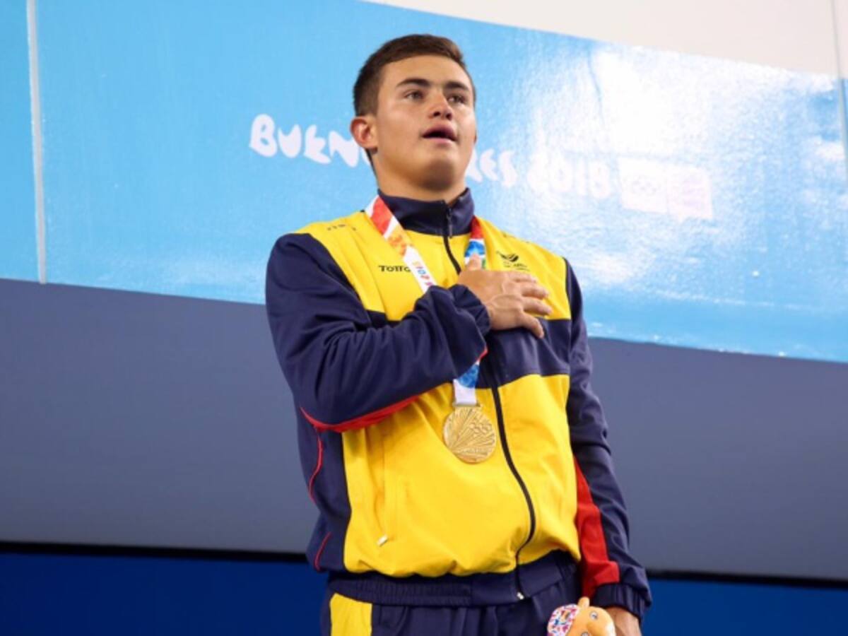 Daniel Restrepo se llevó el oro en clavados en los Olímpicos de la Juventud
