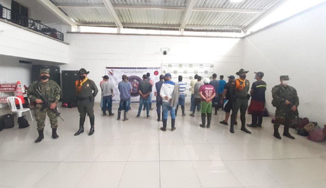 23 personas capturadas en Caldas.