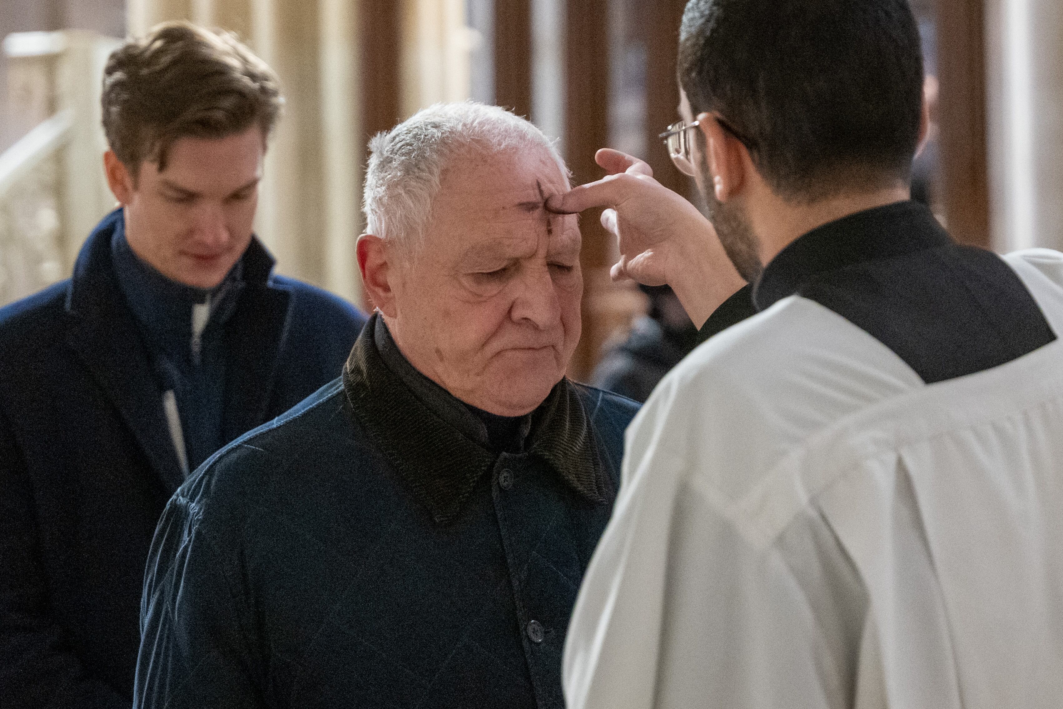 Católicos en Miércoles de Ceniza, inicio Cuaresma . Foto: Getty Images/ Spencer Platt