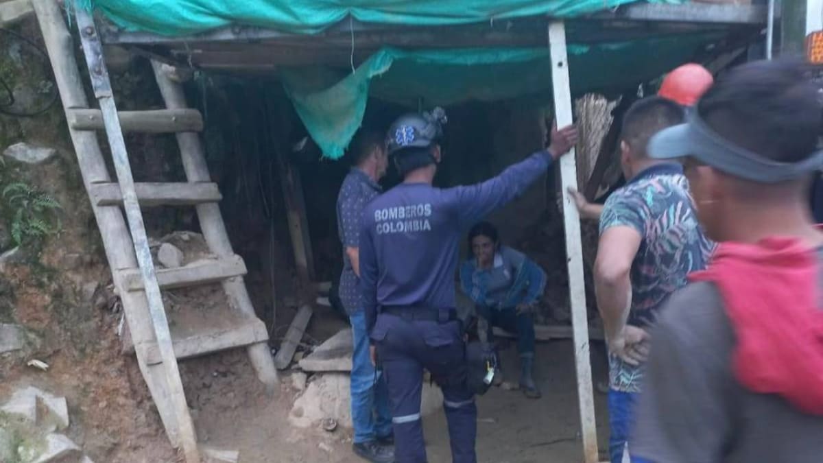 Mujer resultó herida en Marmato, cuando le cayó un bulto que contenía un mineral