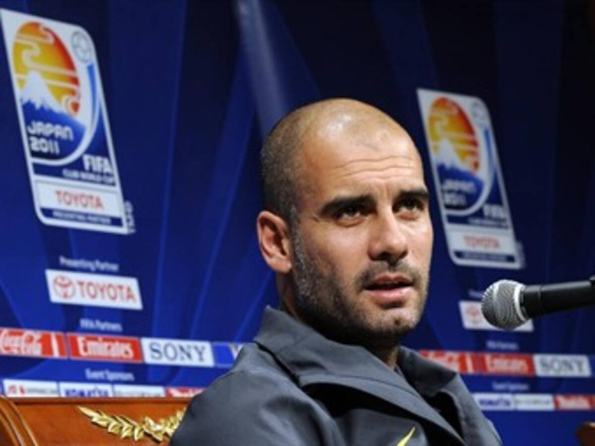 Guardiola prevé una final 'muy dura' contra un Santos muy técnico y rápido