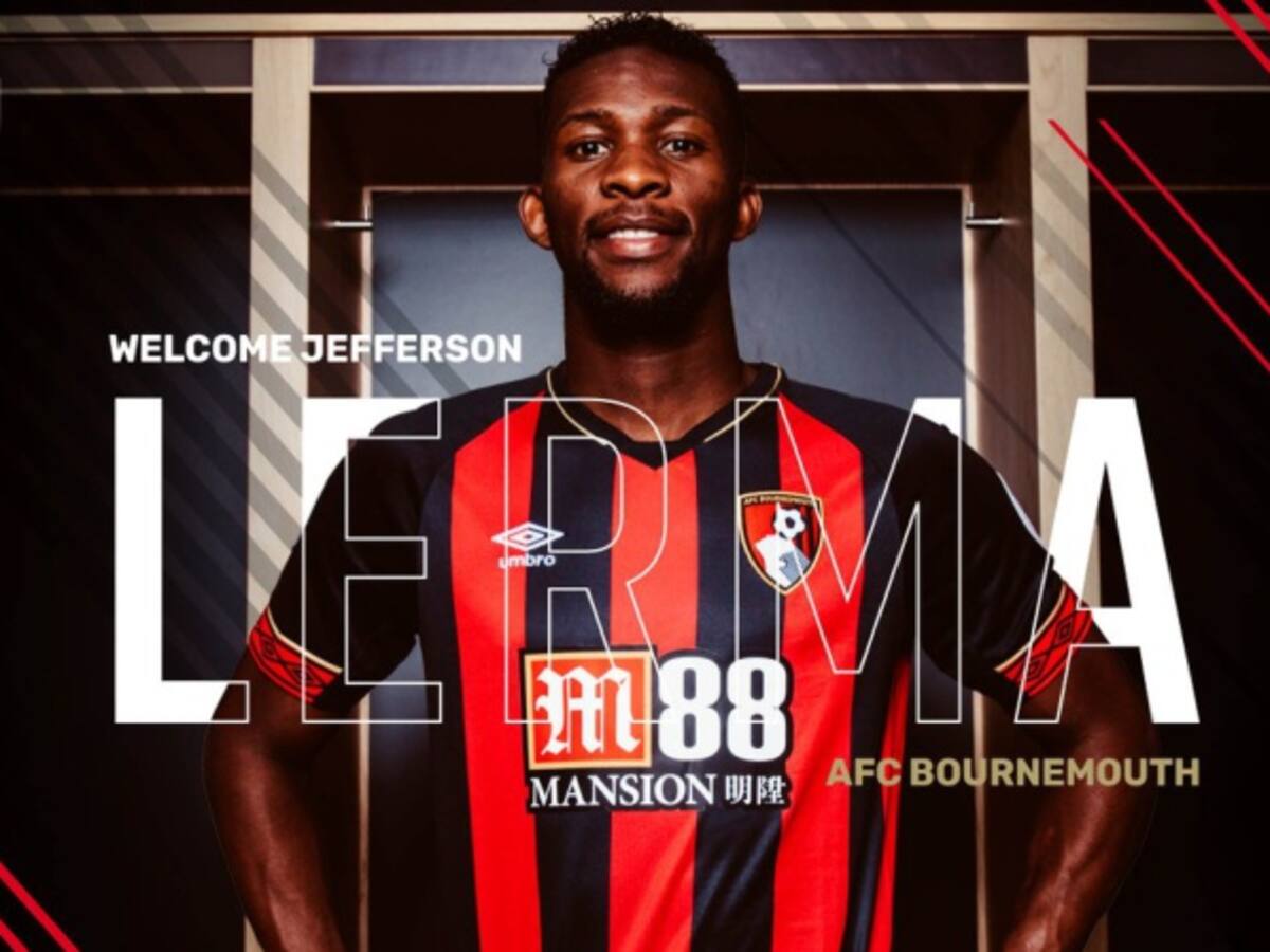 Otro embajador en la Premier: Bournemouth oficializa llegada de Lerma
