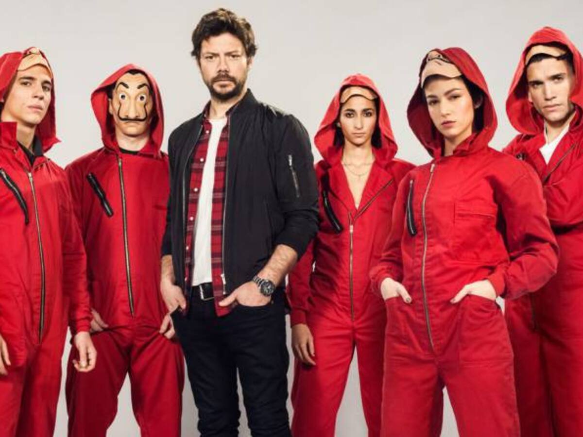 Detienen a atracadores que usaban máscaras de "La Casa de Papel"