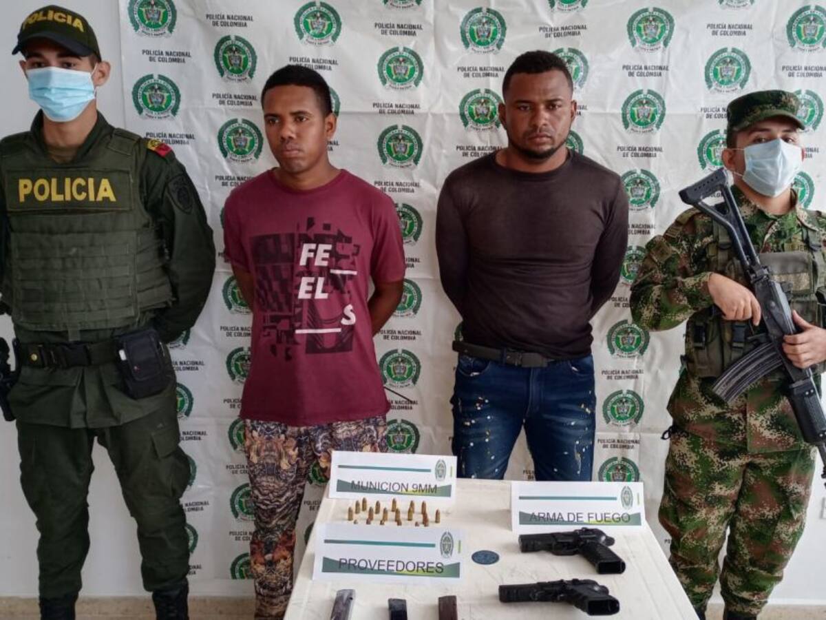 Departamento de Policía Bolívar reportó 13 capturas en el fin de semana