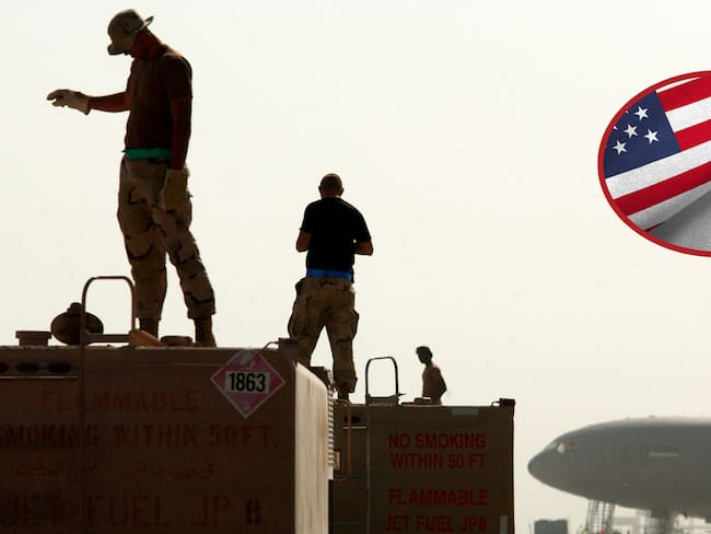 Base militar estadounidense en Qatar. Foto: Cherie A. Thurlby/USAFEstados Unidos y Qatar. Foto: Getty Images.