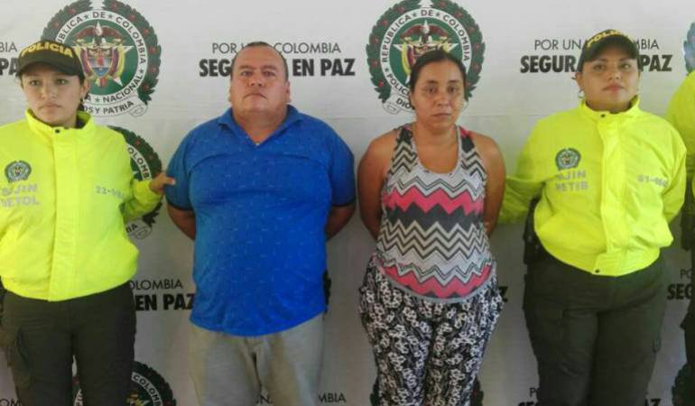 Ángela Guerra Urueña y Edilberto Rojas Torres.  