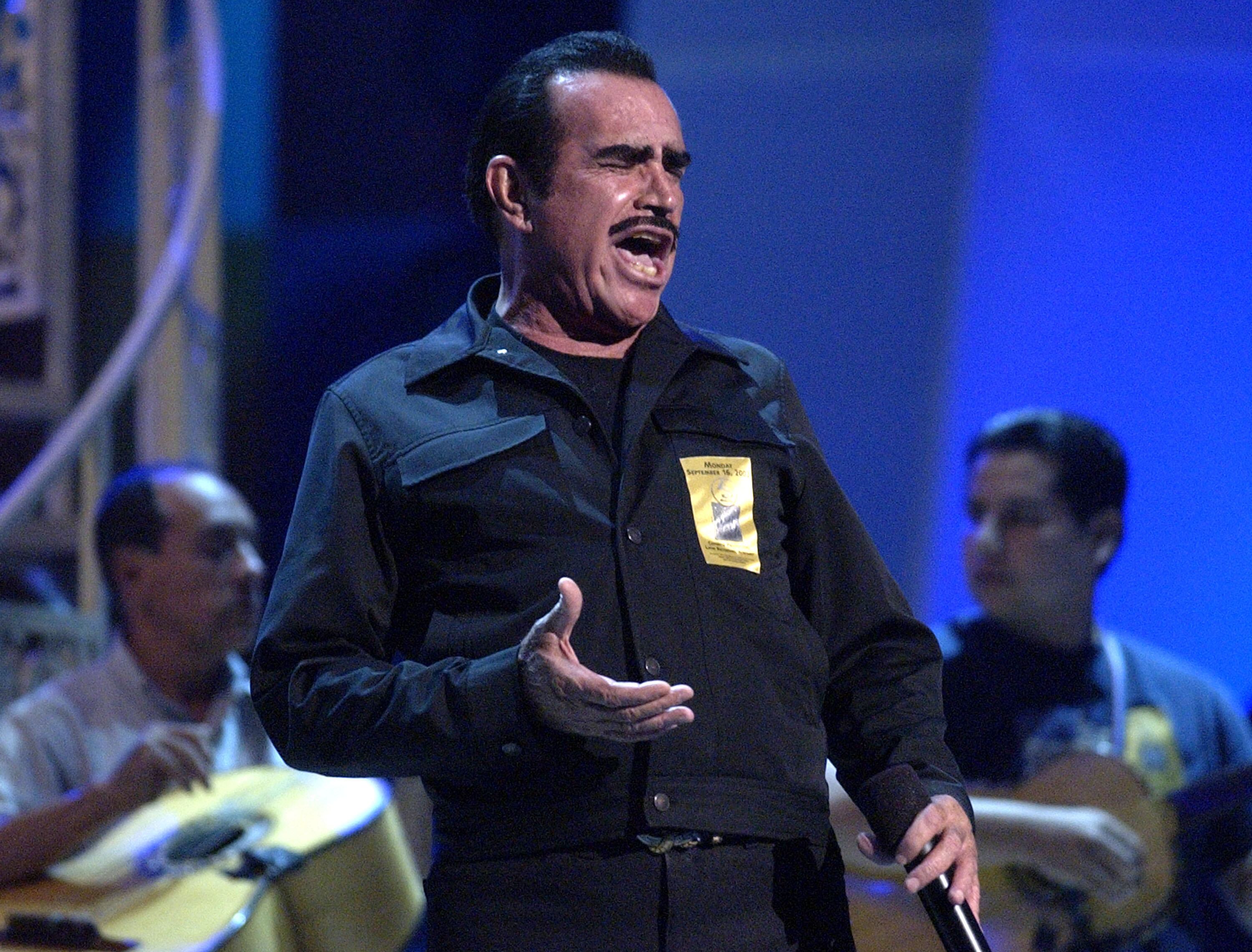 Vicente Fernandez during 3rd Annual Latin GRAMMY Awards - Rehearsals - Day 1 at The Kodak Theatre in Hollywood, California, United States. (Photo by M. Caulfield/WireImage)