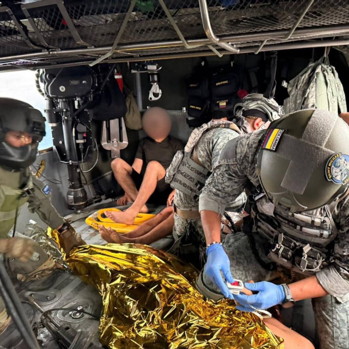 Finalizó evacuación de soldados heridos tras ataque del ELN en Chocó