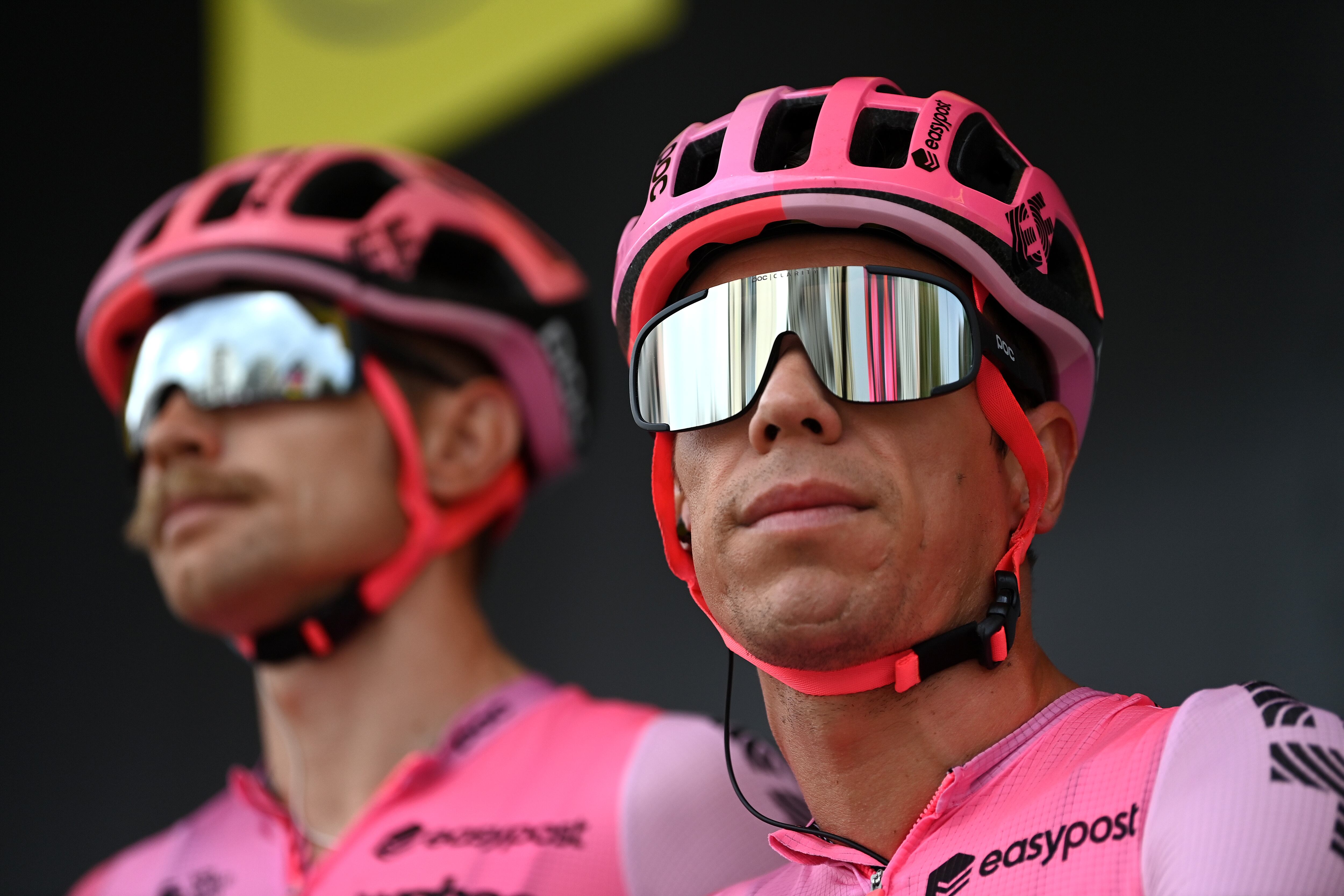 Rigoberto Uran de Colombia y del Team EF Education-EasyPost. (Photo by Tim de Waele/Getty Images)