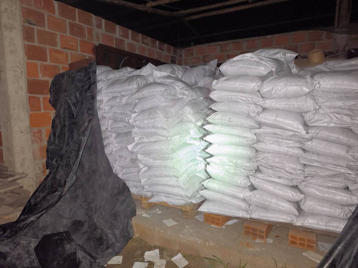 Incautan al sur del Valle más de dos toneladas de cocaína en elementos agrícolas tipo exportación