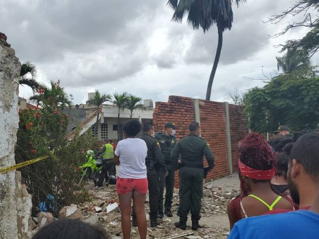 Lugar del accidente. Cortesía