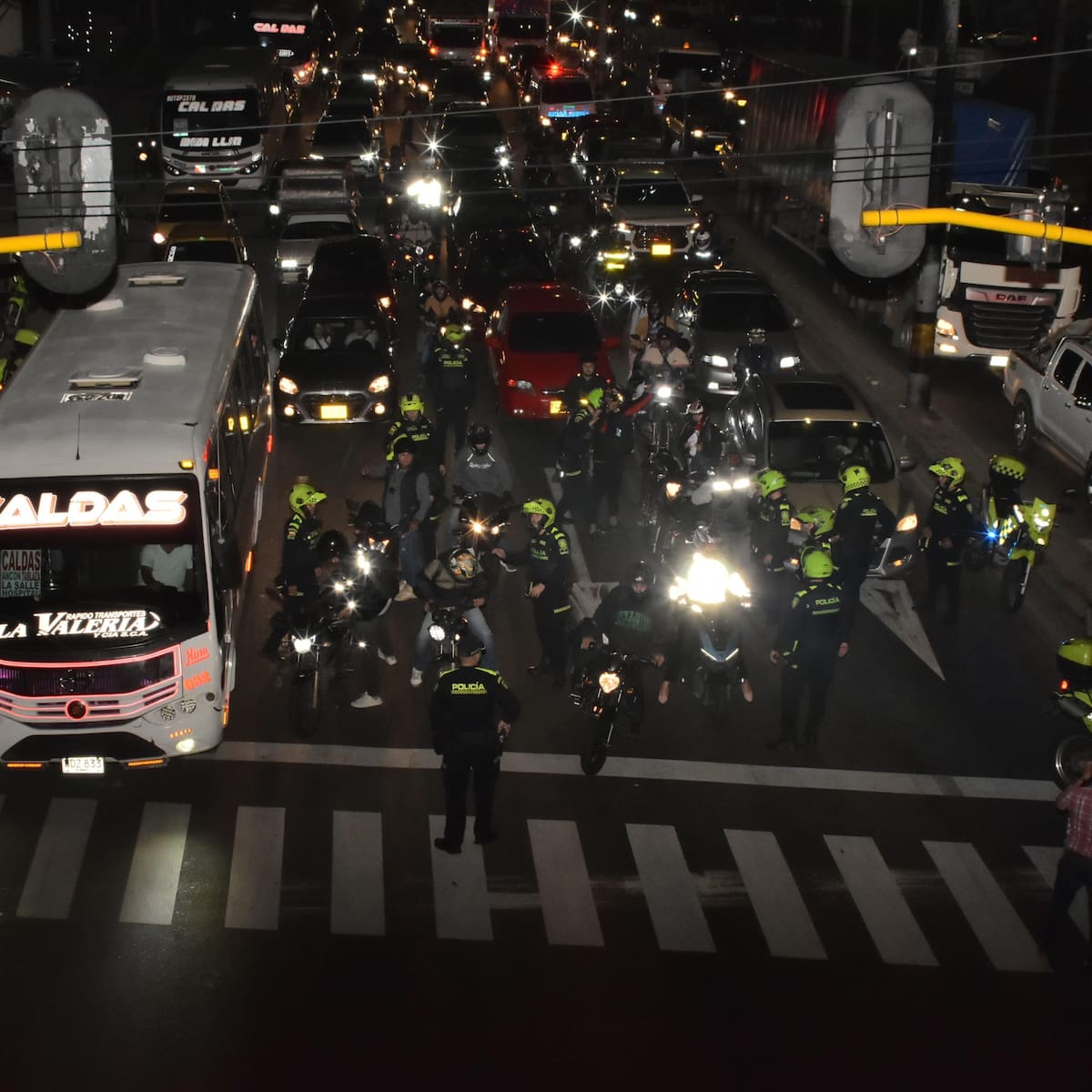 Invías autoriza cierre parcial nocturno en la Autopista Sur, en Itagüí